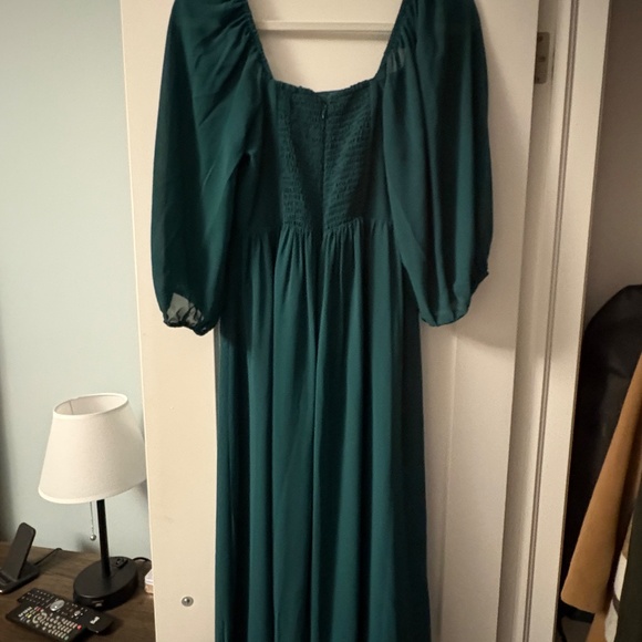 Sugarlips Forest Green Midi Dress - Picture 2 of 2